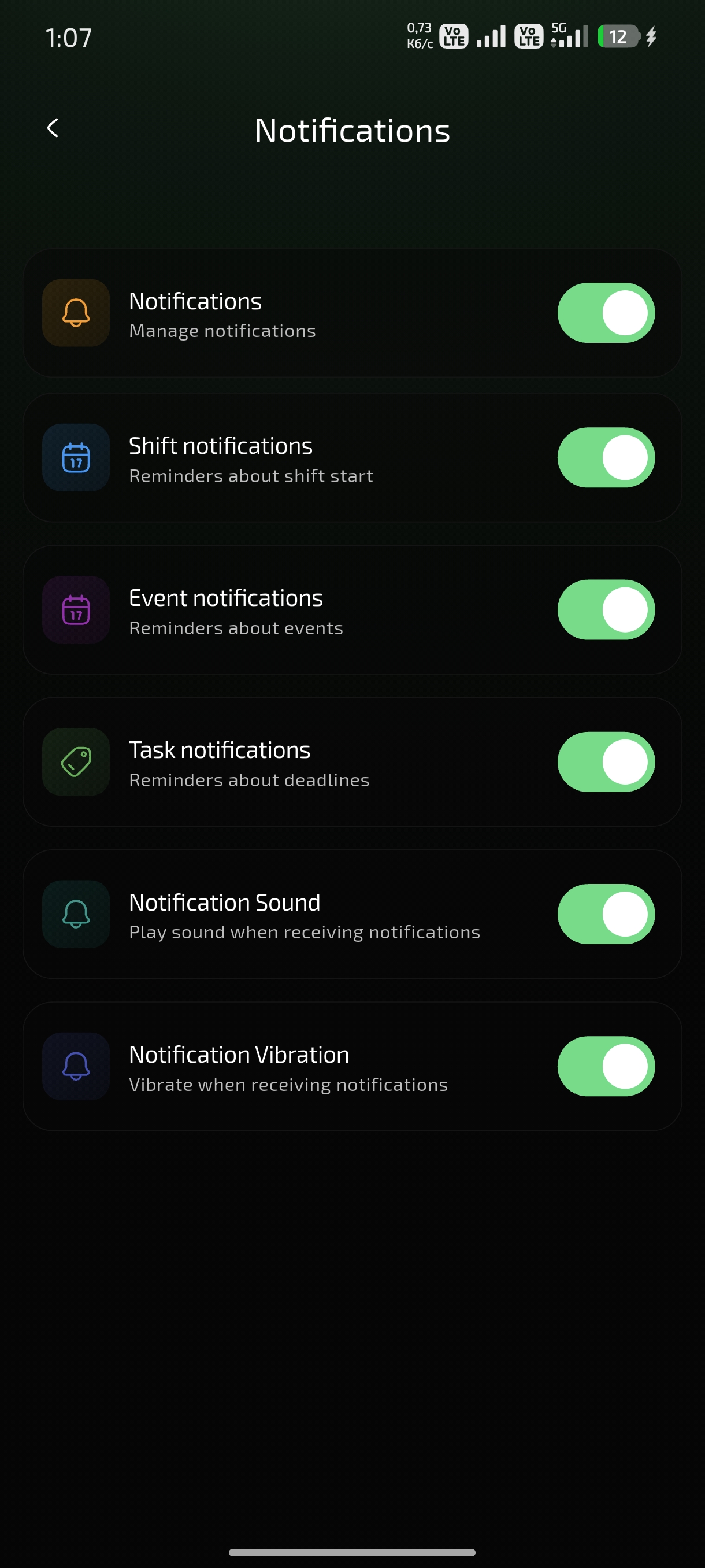 Notifications